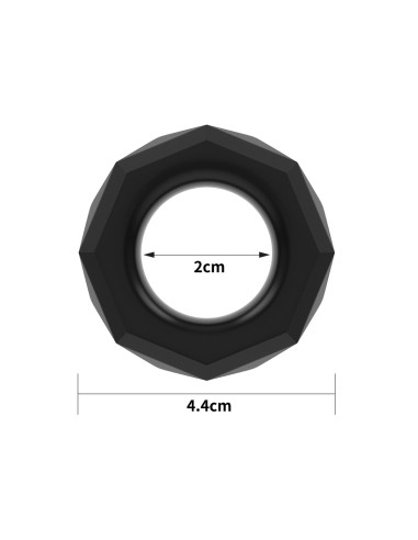 POWER PLUS Cockring Black