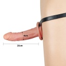 Unisex Hollow Strap On 6,5 cala (16,5 cm) z regulowanym pasem - 2