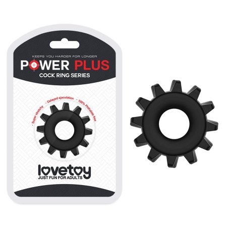Pierścień Erekcji Power Plus 2-4 cm Czarny - 1