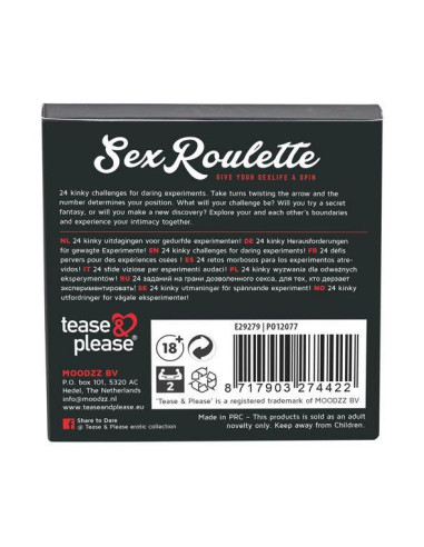 Sex Roulette Kinky (NL-DE-EN-FR-ES-IT-PL-RU-SE-NO)