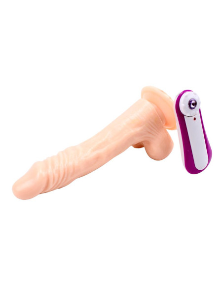 JAMES DEEN 8.5"" Vibrating Dildo