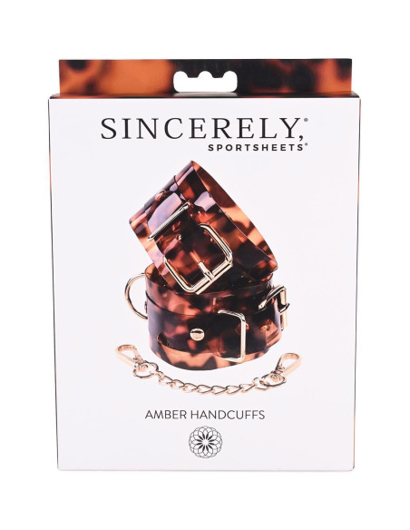SPORTSHEETS AMBER HAND CUFFS