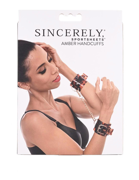 SPORTSHEETS AMBER HAND CUFFS