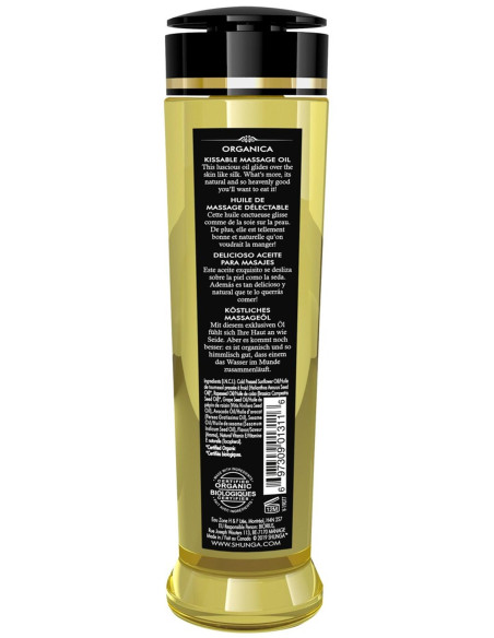Massage Oil Organica EXOTIC GREEN TEA