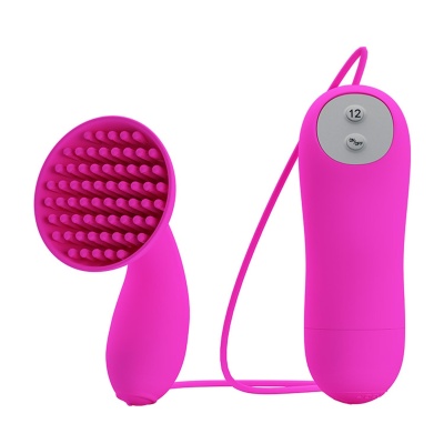 Wibrator Pretty Love BRADY z silikonową głowicą, 12 funkcji wibracji, 10 cm - 1