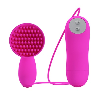 Wibrator Pretty Love BRADY z silikonową głowicą, 12 funkcji wibracji, 10 cm - 1 2