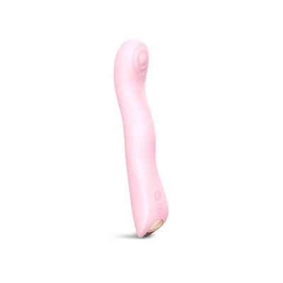 Wibrator punktu G SWAP Baby Pink - 3 silniki, 10 trybów stukania i 10 wibracji, długość wkładana 15 cm - 1