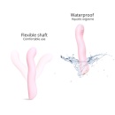 Wibrator punktu G SWAP Baby Pink - 3 silniki, 10 trybów stukania i 10 wibracji, długość wkładana 15 cm - 4