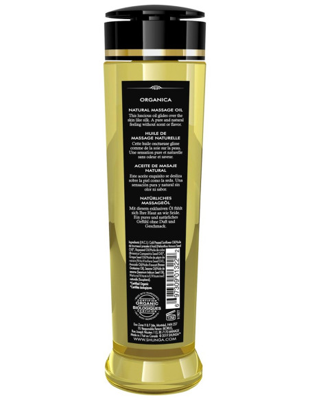 Massage Oil Organica AROMA & FRAGRANCE FREE