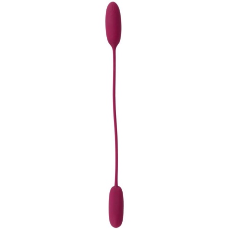 Podwójny wibrator jajeczkowy RC Shaking & Vibrating Duo – dwa silniki, pilot, 50 cm - 3