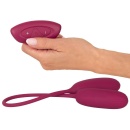 Podwójny wibrator jajeczkowy RC Shaking & Vibrating Duo – dwa silniki, pilot, 50 cm - 6