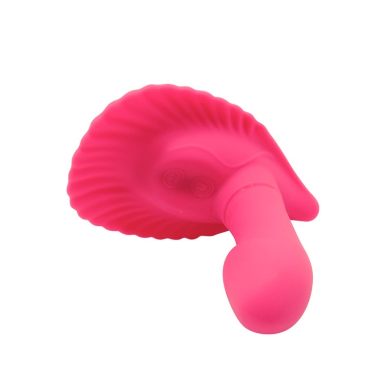 Wibrator Fancy Clamshell z 10 trybami wibracji i pilotem, 12,2 cm - 3