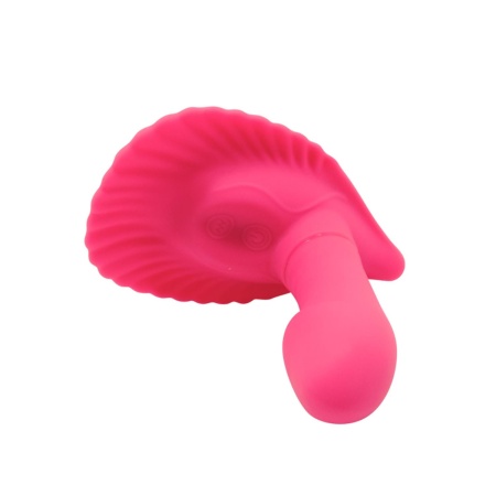 Wibrator Fancy Clamshell z 10 trybami wibracji i pilotem, 12,2 cm - 3
