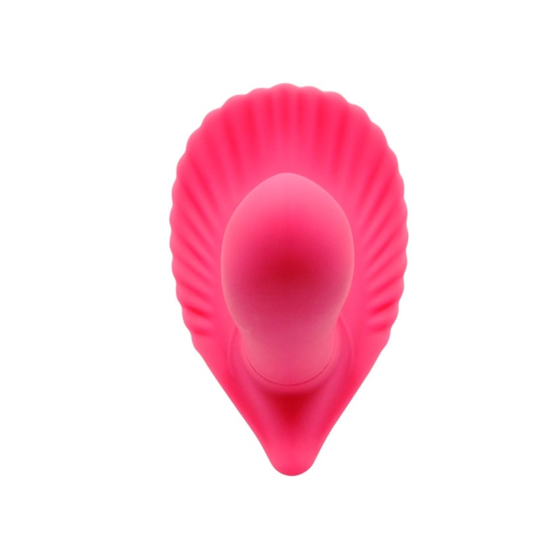 Wibrator Fancy Clamshell z 10 trybami wibracji i pilotem, 12,2 cm - 4