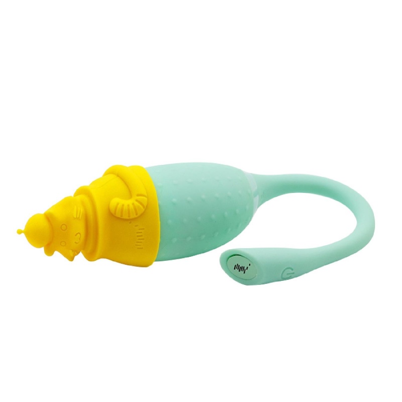 Nakładka silikonowa Magic Kitten Cap w kolorze żółtym - 5