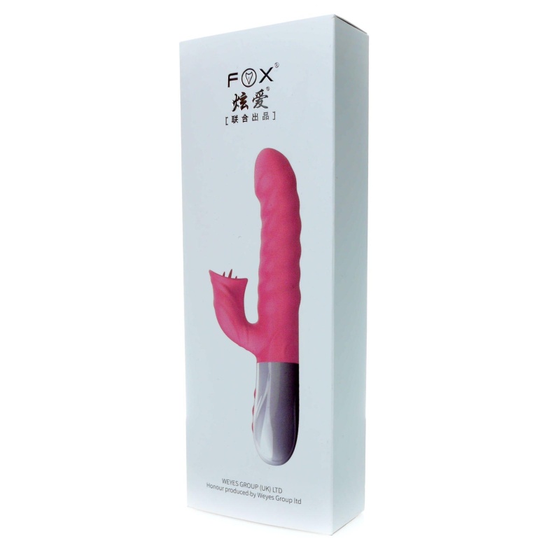 Wibrator-Silicon, Vibrator 7 Function and Heating Mode, PURPLE - 3