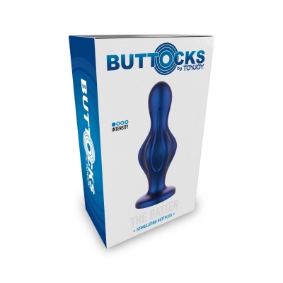 Korek analny The Batter ze stożkową końcówką i szeroką podstawą 12 cm - 1 2