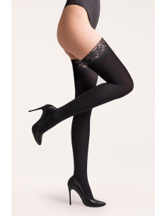 Bielizna-Pończochy CLASSIC MICROFIBRE Czarne S/M