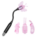 Wibrator Wizard Magic Wand z wymiennymi nasadkami, 25 cm - 1