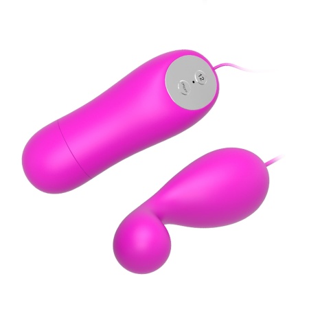 Stymulator łechtaczki Mini Love Eggs z 12 programami wibracji (10 cm) - 2