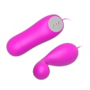 Stymulator łechtaczki Mini Love Eggs z 12 programami wibracji (10 cm) - 2