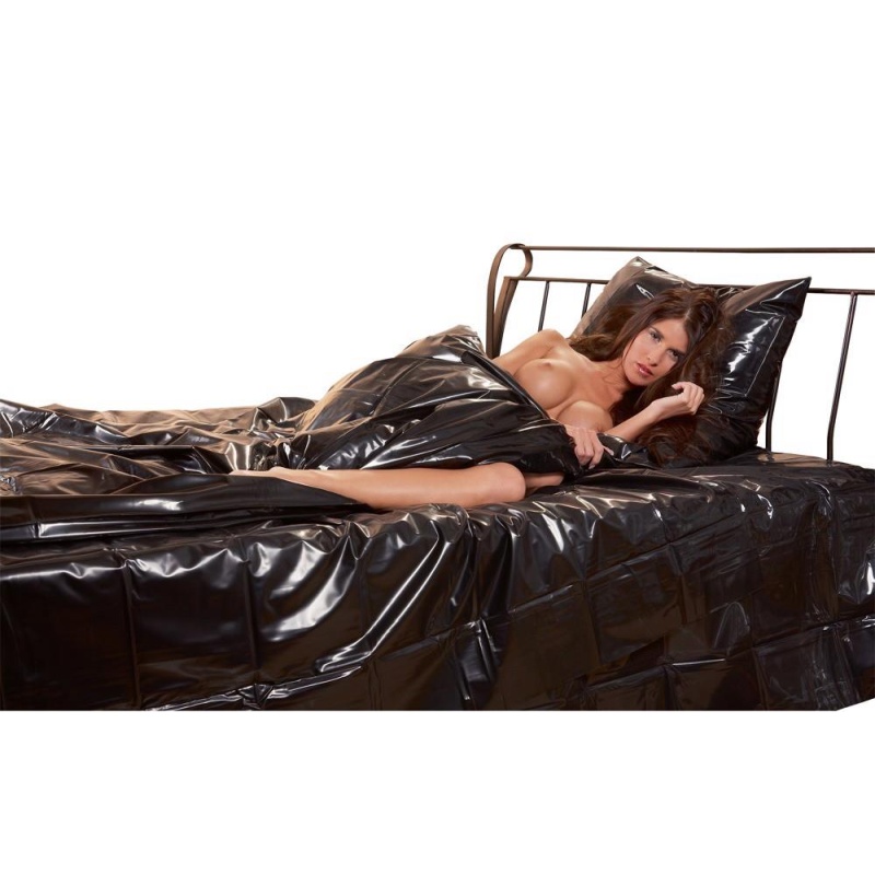 Vinyl Duvet Cover black - 2