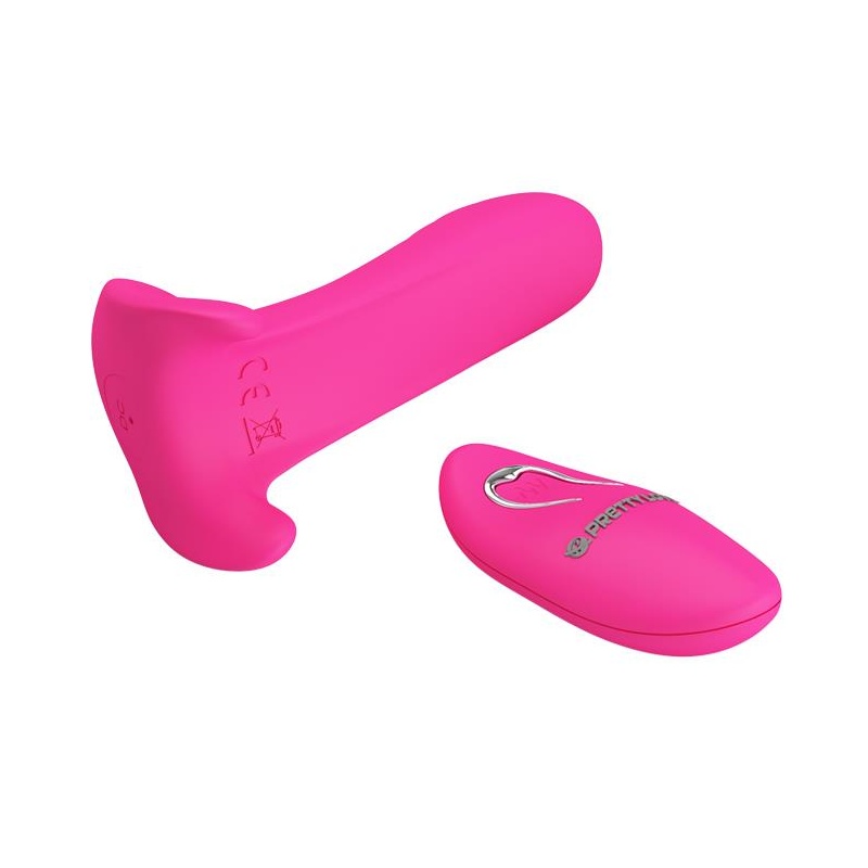 Wibrator Remote Control z pilotem - 12 trybów, silikon medyczny, 15 cm - 4