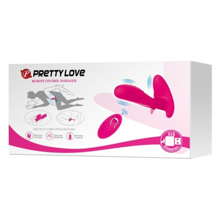 Wibrator Remote Control z pilotem - 12 trybów, silikon medyczny, 15 cm - 10