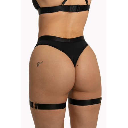 SEILA set black (bra+string) - 6