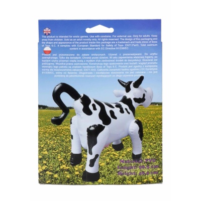 Lalka dmuchana COW Matylda - lateksowa, z otworem użytkowym, 50 cm - 1