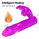 Wibrator-Silicone, Vibrator USB, 7 vibration modes, Heating - 3