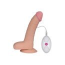 Dildo wibracyjne The Ultra Soft Dude 22 cm – TPE, 10 trybów - 2