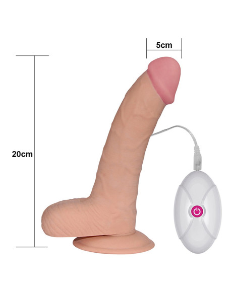 8.8"" The Ultra Soft Dude Vibrating
