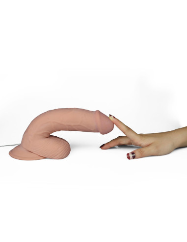 8.8"" The Ultra Soft Dude Vibrating