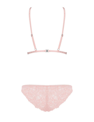 Bielizna-Delicanta komplet 2-częściowy różowy L/XL