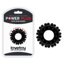 Pierścień erekcji Power Plus czarny – regulowany 2-4 cm TPE - 1
