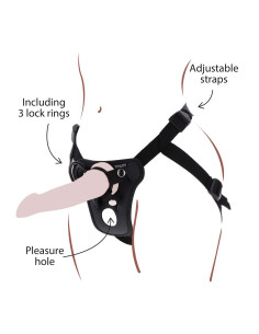 Strap-On Pleasure Harness Black
