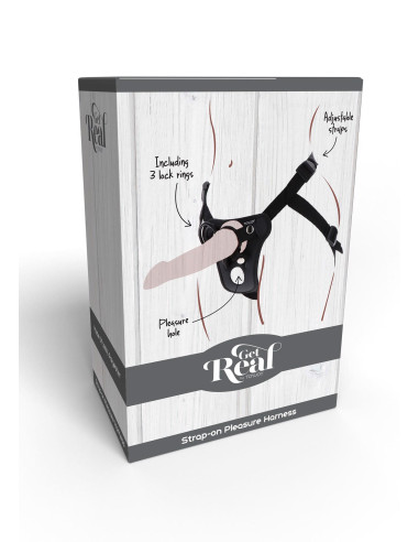 Strap-On Pleasure Harness Black