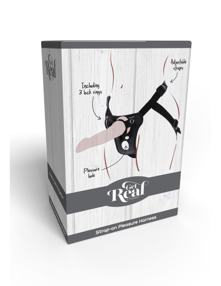 Strap-On Pleasure Harness Black