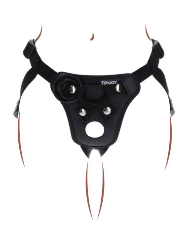Strap-On Pleasure Harness Black