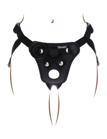Strap-On Pleasure Harness Black