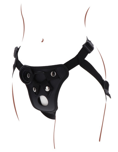 Strap-On Pleasure Harness Black