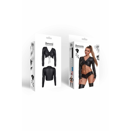 Bielizna-ADRIANA001 BLACK L - 7