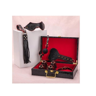 Suitcase bondage set black - 1 2