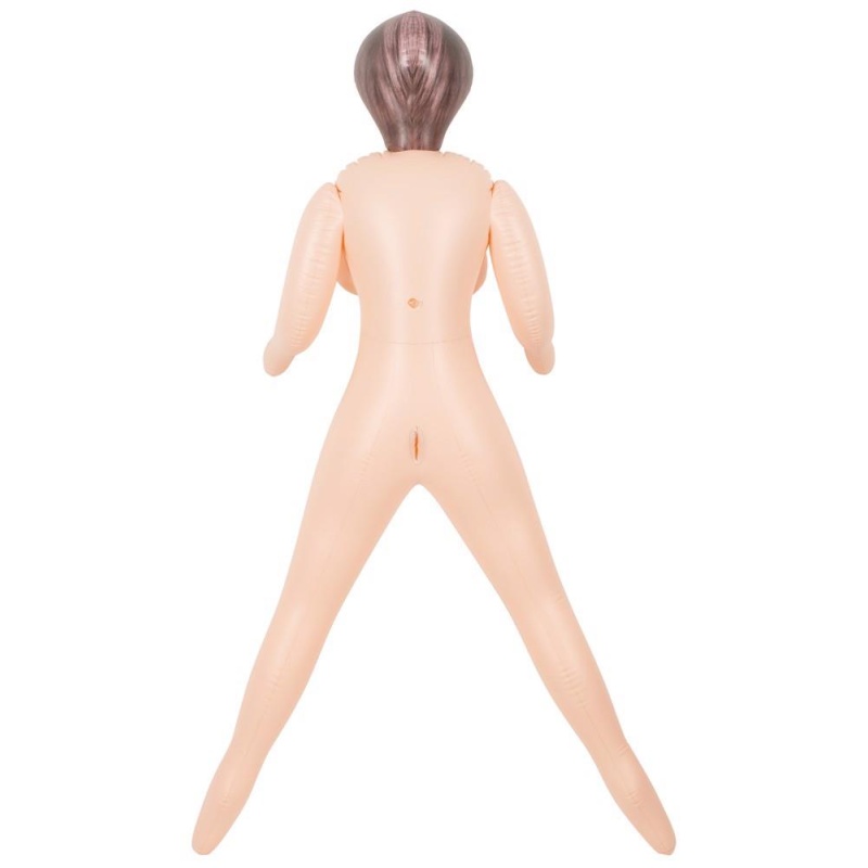 Lalka transseksualna Lusting TRANS – dmuchana, 165 cm, z realistycznym dildo i dwoma otworami - 3