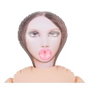Lalka transseksualna Lusting TRANS – dmuchana, 165 cm, z realistycznym dildo i dwoma otworami - 4