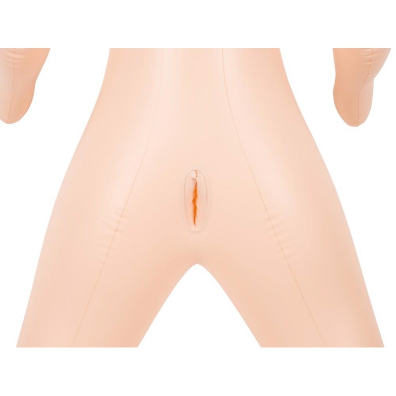 Lalka transseksualna Lusting TRANS – dmuchana, 165 cm, z realistycznym dildo i dwoma otworami - 8