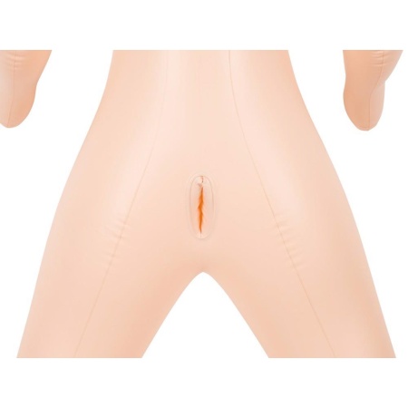 Lalka transseksualna Lusting TRANS – dmuchana, 165 cm, z realistycznym dildo i dwoma otworami - 8