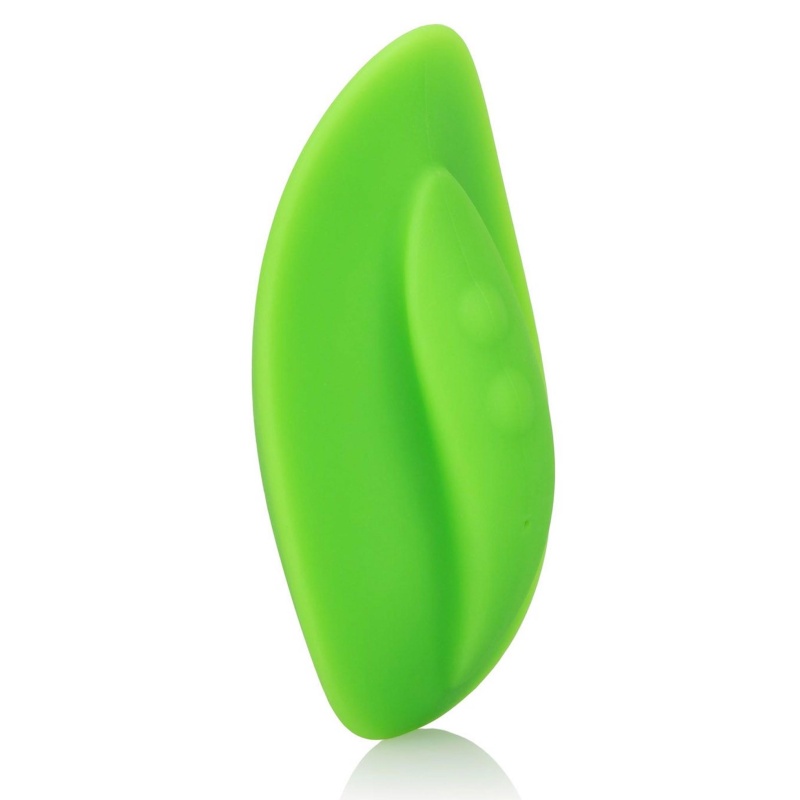 Stymulator łechtaczkowy Marvelous Teaser Green - silikon, 10 funkcji, 10,2 cm - 1