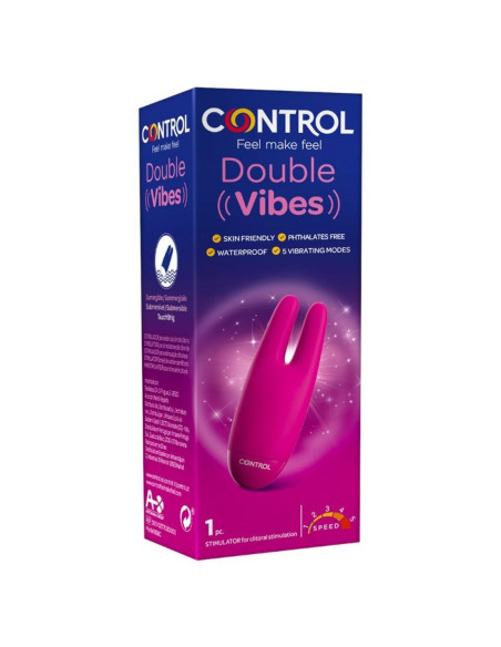 Control Double Vibes - masażer króliczek